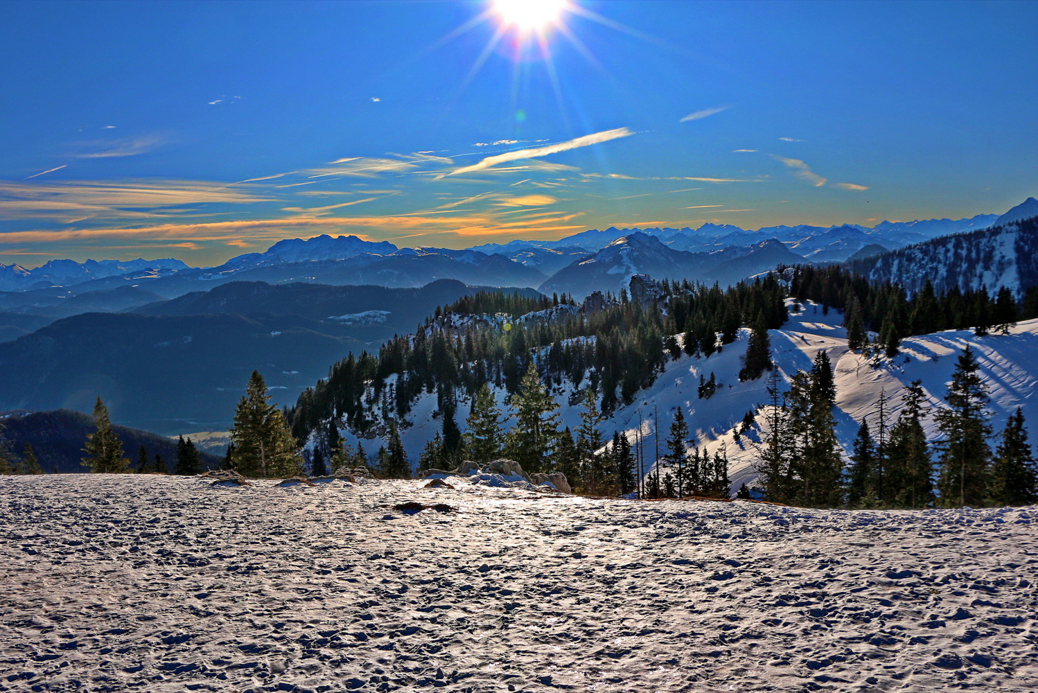 Wenn der Schnee nicht runter kommt,