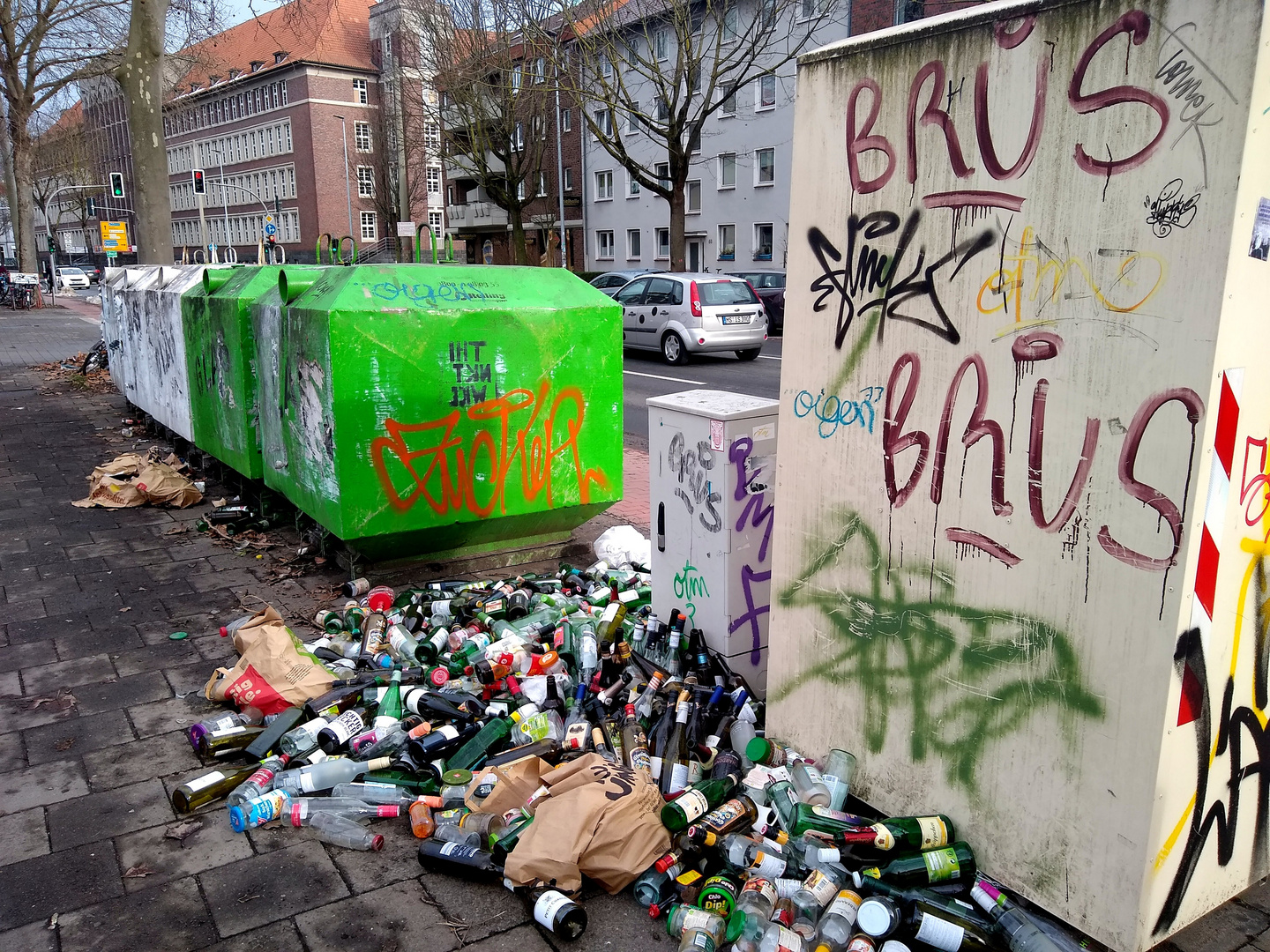 "Wenn der Schnee schmilzt, siehste wo die Kacke liegt"