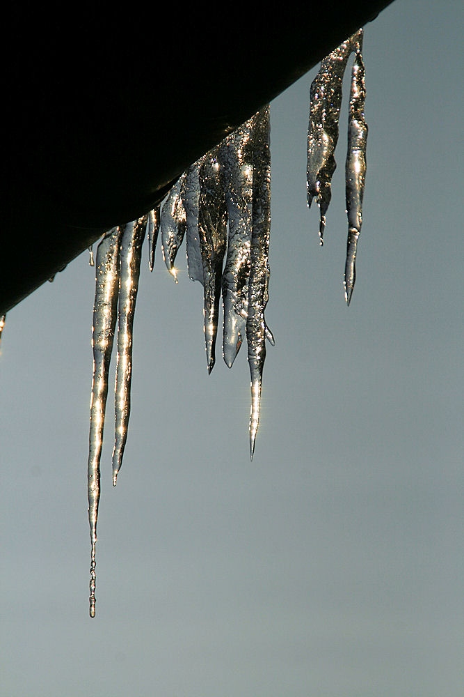 Wenn der Schnee schmilzt und die Kälte wieder über das Land zieht...