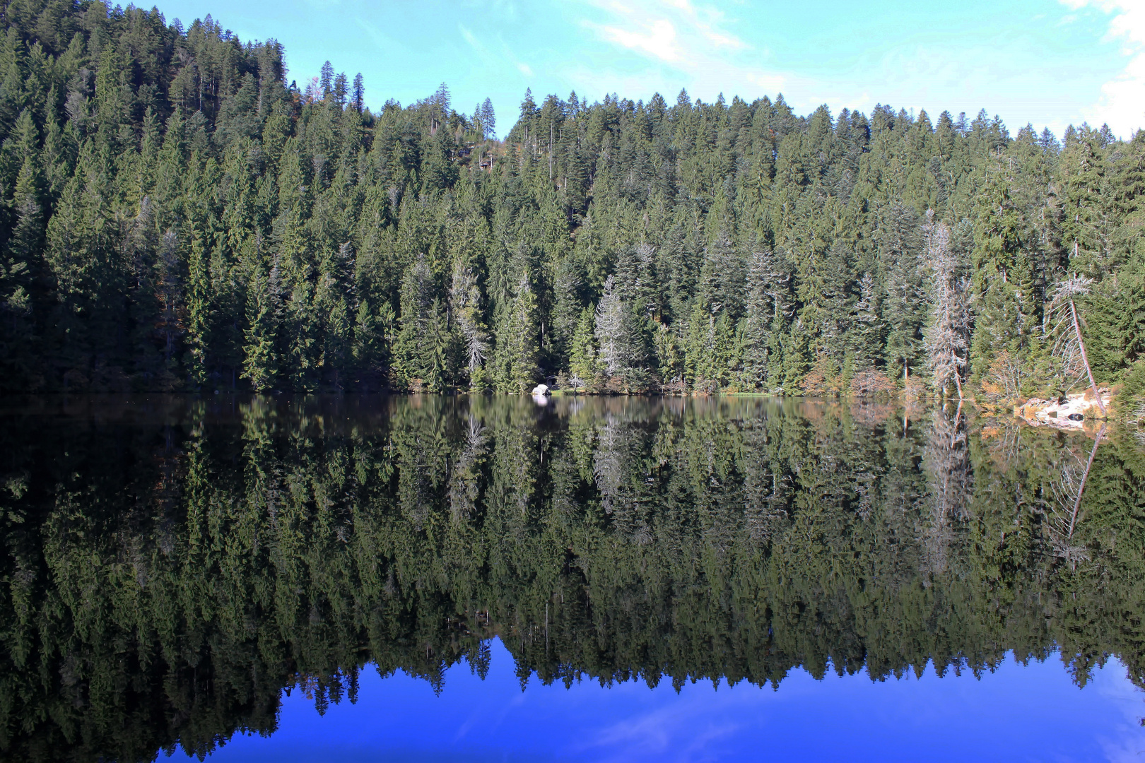 wenn der See blauer ist als der Himmel