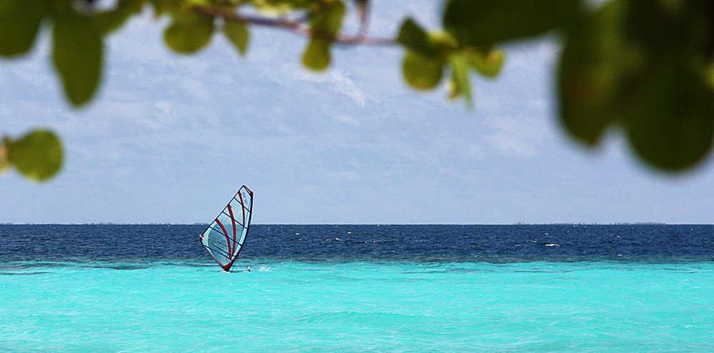 Wenn der Surfer vom Brett kippt... ;-)