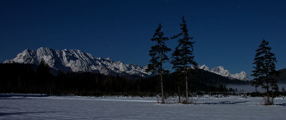 wenn der Vollmond die Landschaft erhellt...