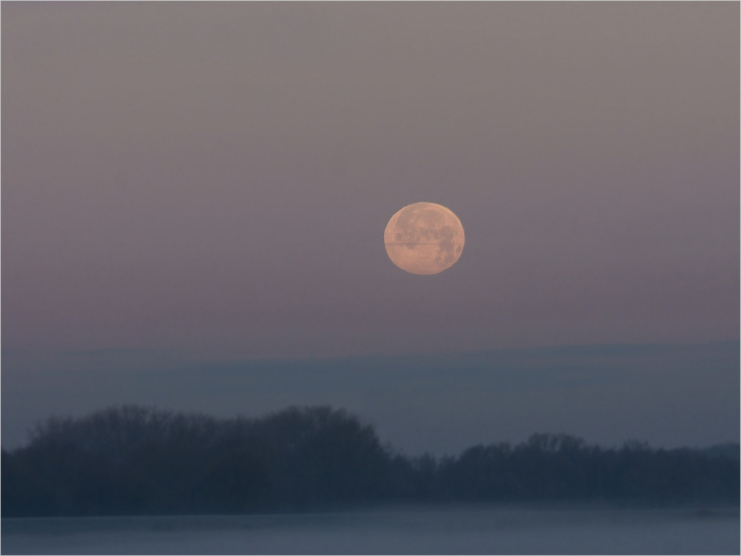 Wenn der Vollmond schlafen geht...