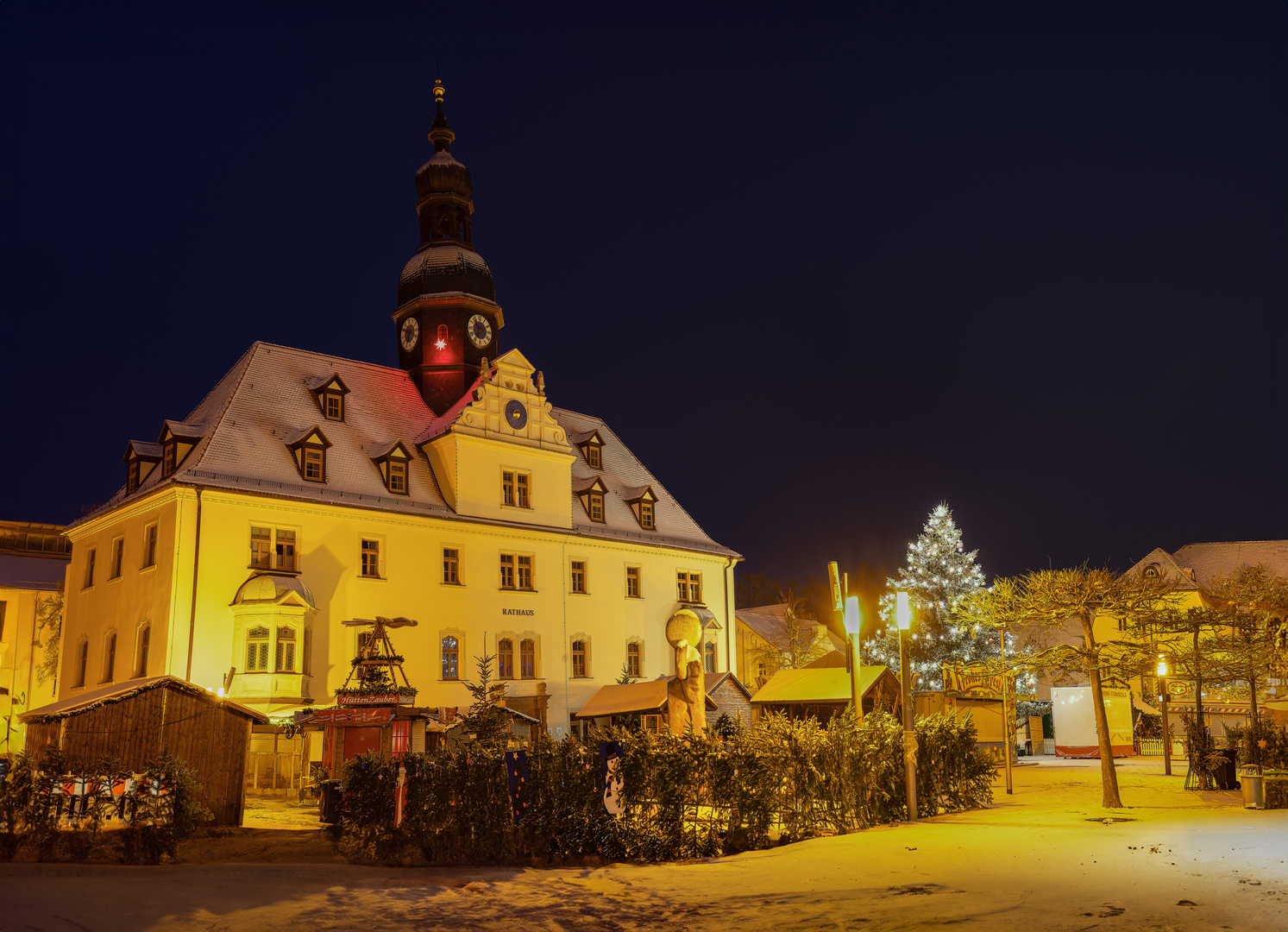 wenn der Weihnachtsmarkt schläft!