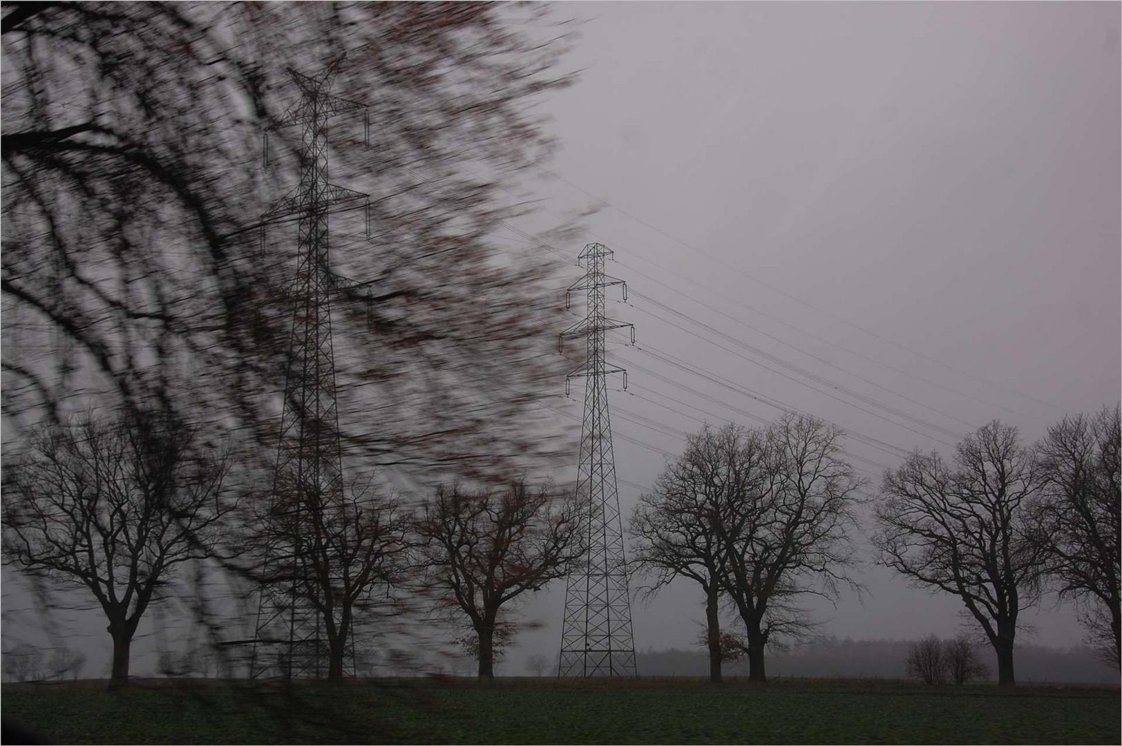 Wenn Der Wind Weht Teil 2 Foto Bild Baume Wolken Regen Bilder Auf Fotocommunity