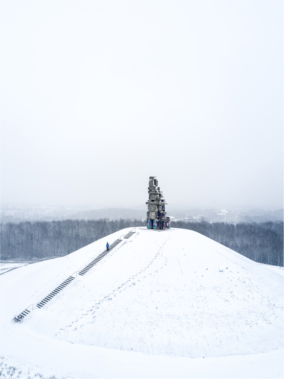 wenn der Winter das Ruhrgebiet berührt