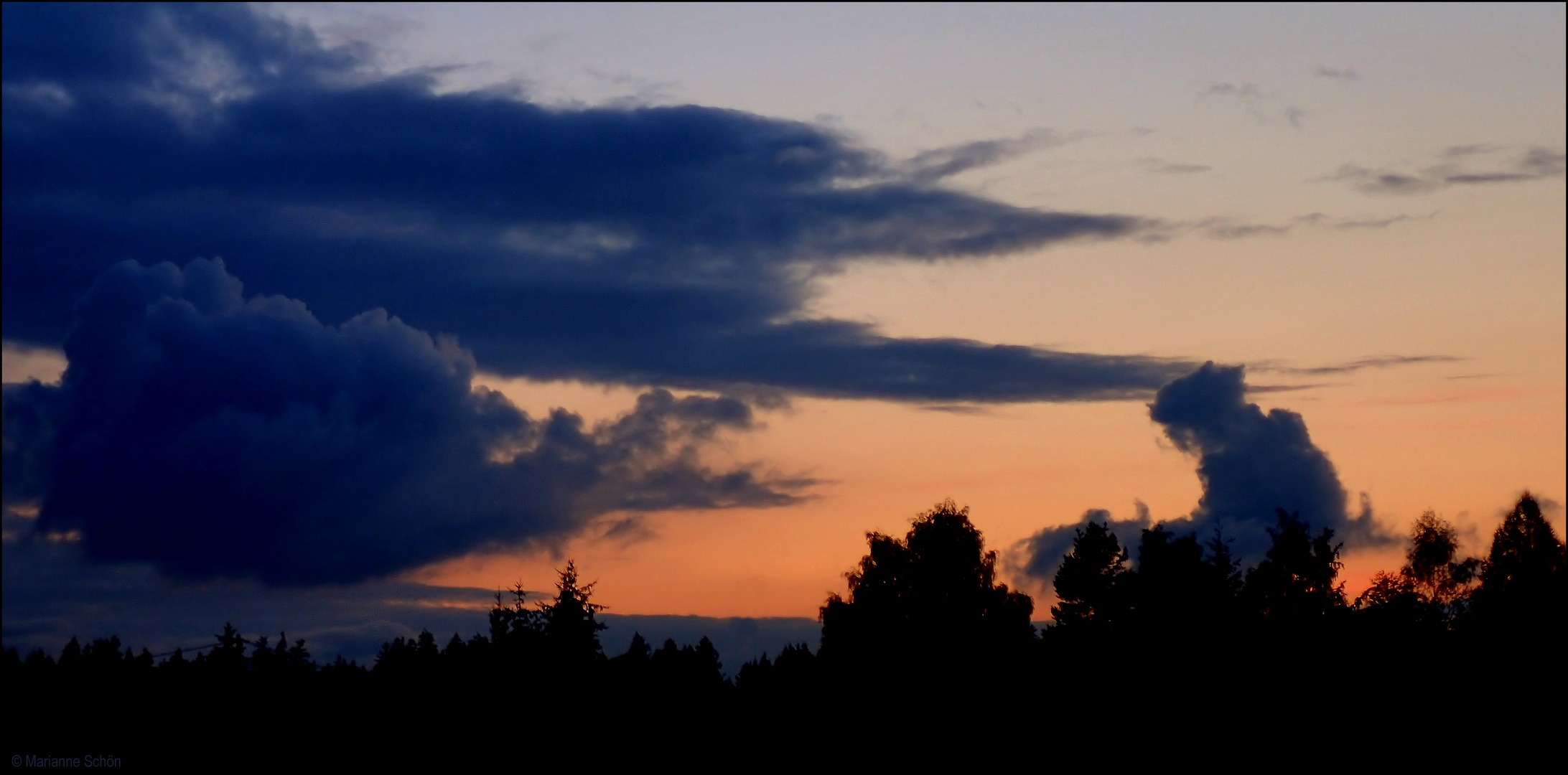 Wenn der Wolken-Märchen-Erzähler am Abend...