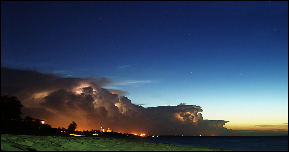 Wenn der Wolkenmann das Licht anknipst