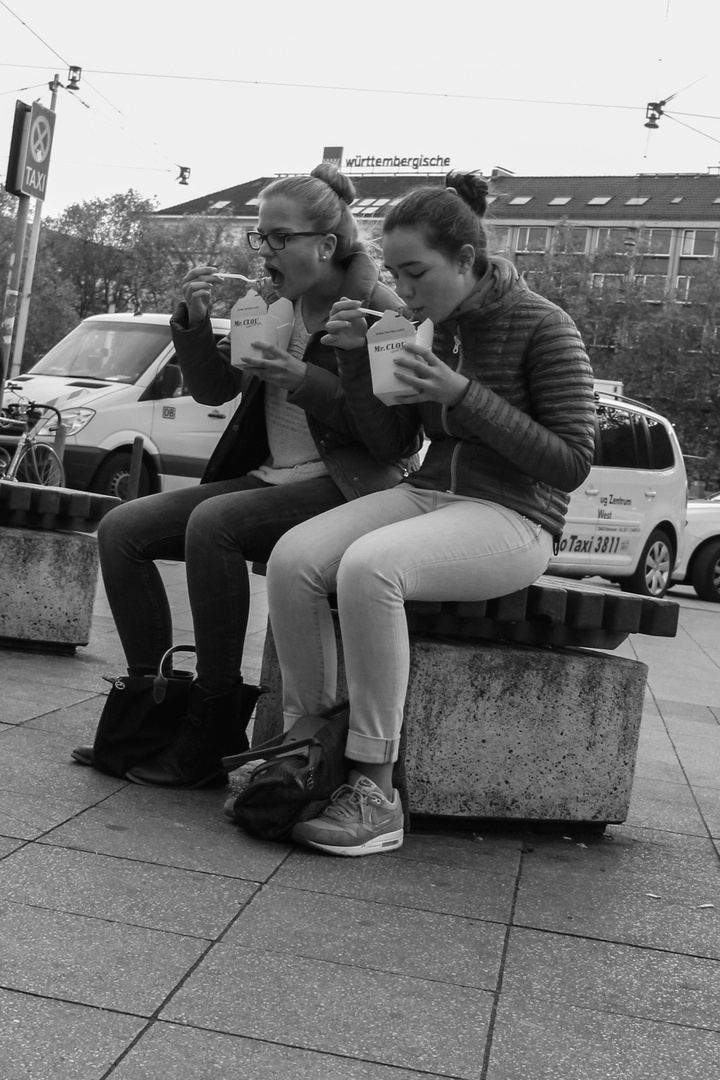 wenn derkleine Hunger kommt...