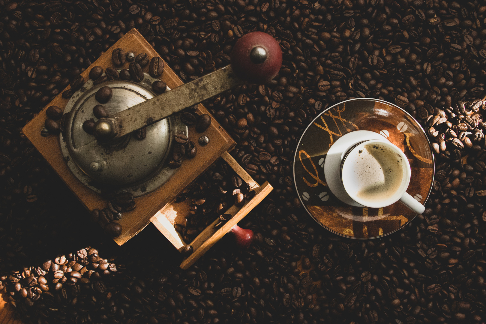 Wenn die alte Kaffeemühle noch funktioniert