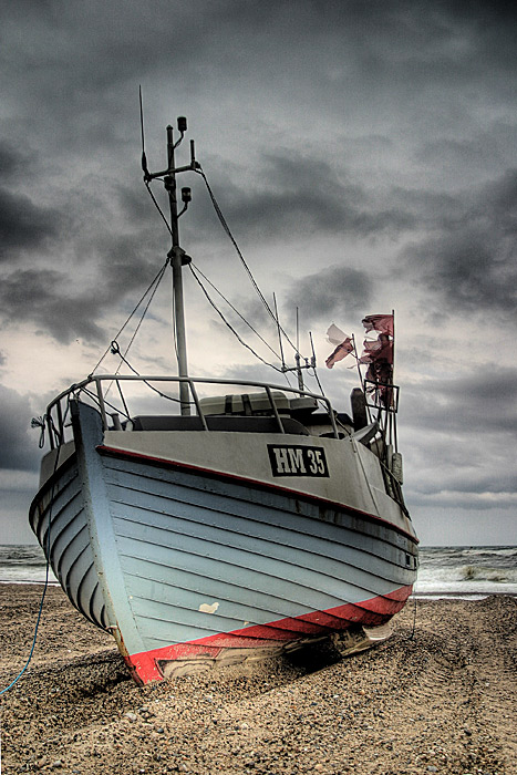 Wenn die Boote schlafen, tanzen Himmel und Meer miteinander