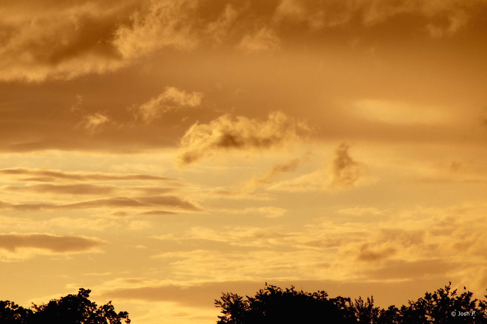 "Wenn die Engel Plätzchen backen" - bes. Sonnenuntergang