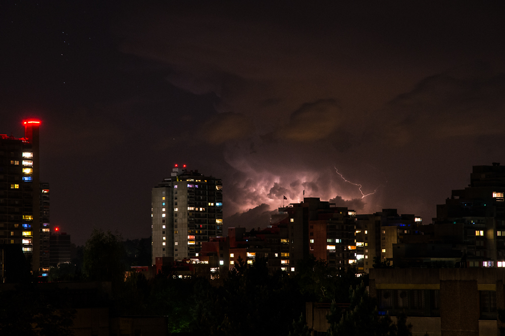 Wenn die Gewitter nicht zu mir kommen...