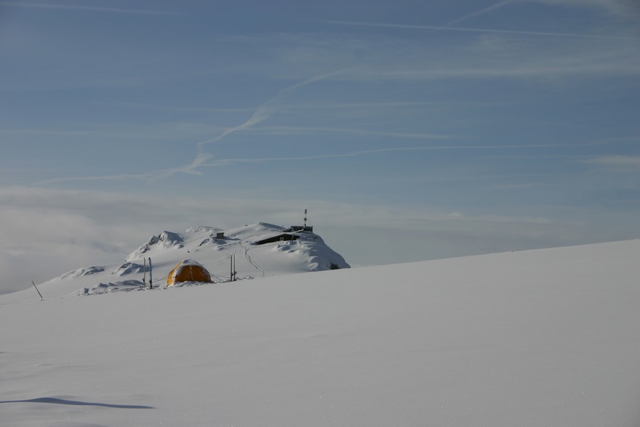 wenn die Hütte zugeschneit ist...