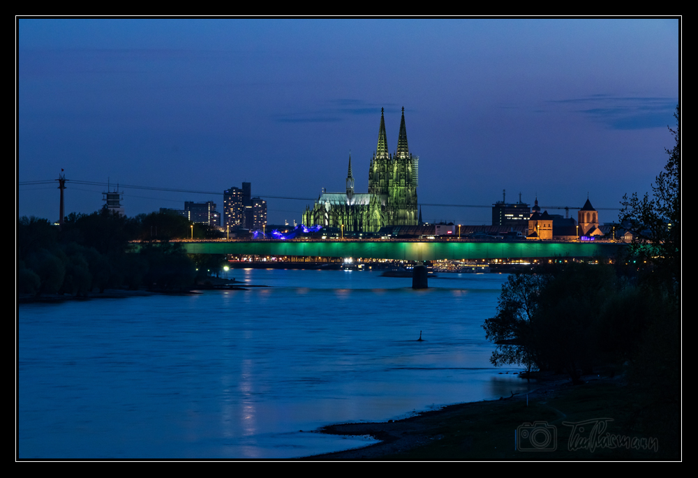 wenn die lichter am Dom angehen