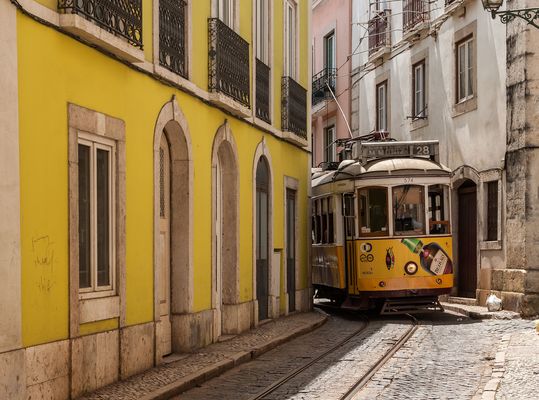 Wenn die Linie "28" durch Lissabon rauscht