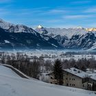 Wenn die Morgensonne die Alpen wachküsst ...