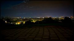 Wenn die Nacht über München hereinbricht