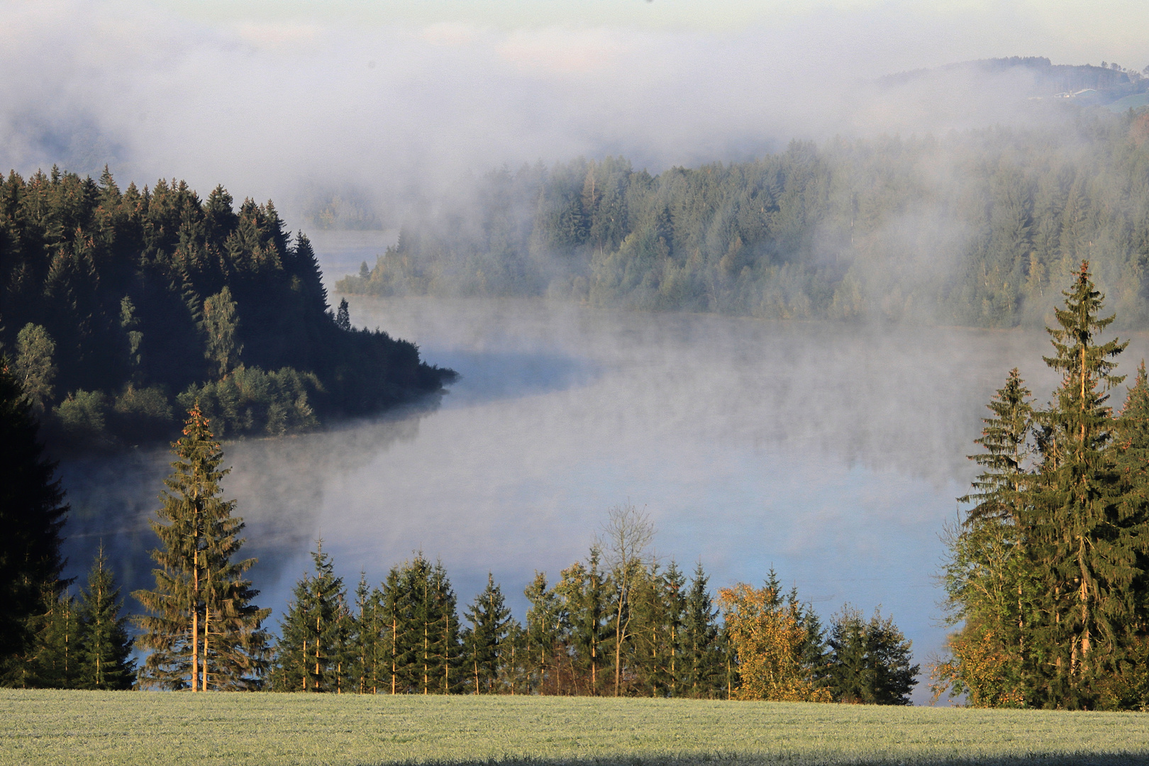 ...wenn die Nebel steigen...