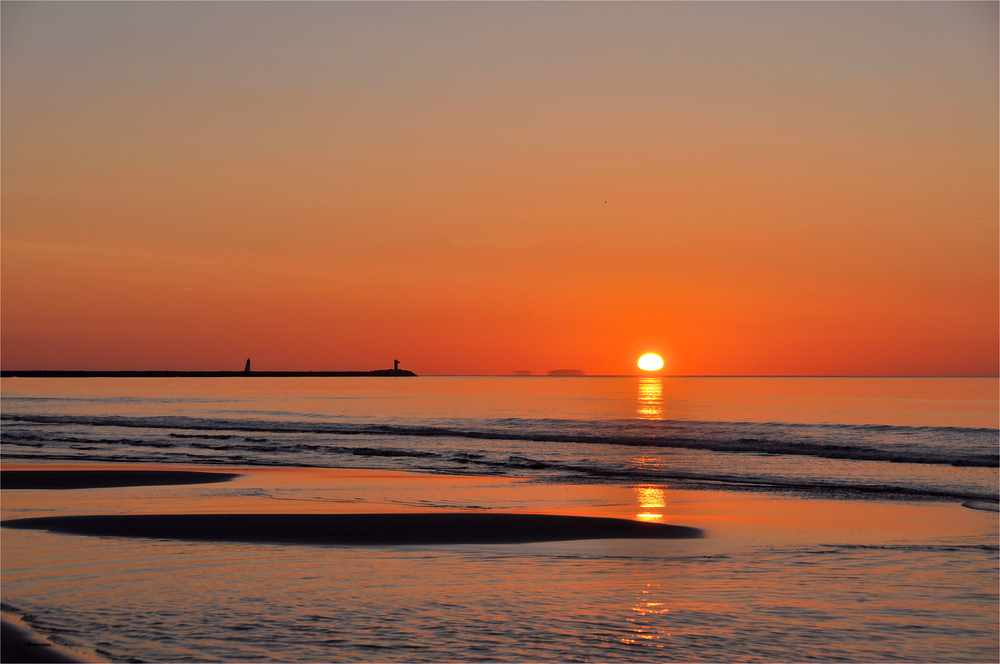 wenn die Sonne aus dem Meer steigt....