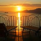 ...Wenn die Sonne bei Capri untergeht...