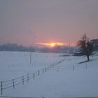 Wenn die Sonne den Horizont berührt ...