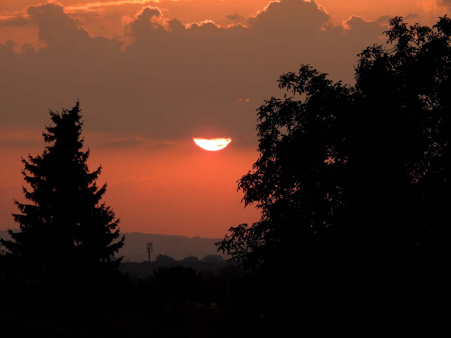 Wenn die Sonne den Horizont überschreitet ...