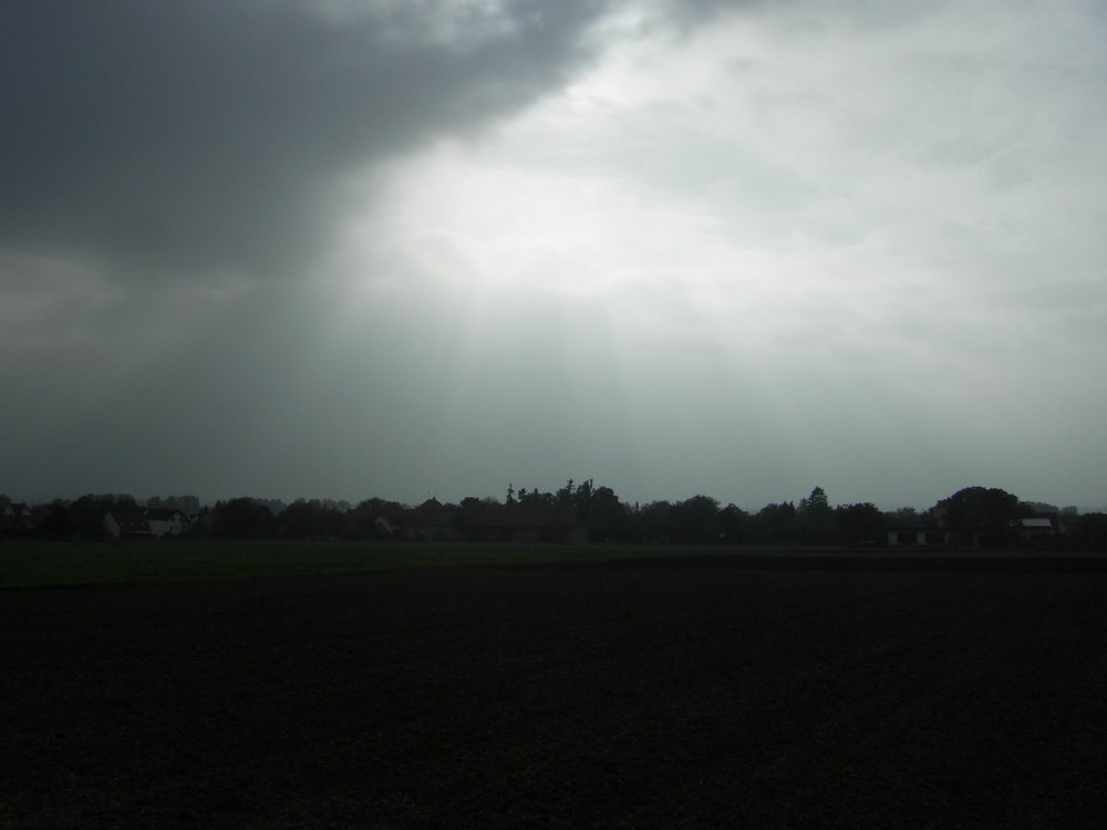 wenn die Sonne die Erde berührt...