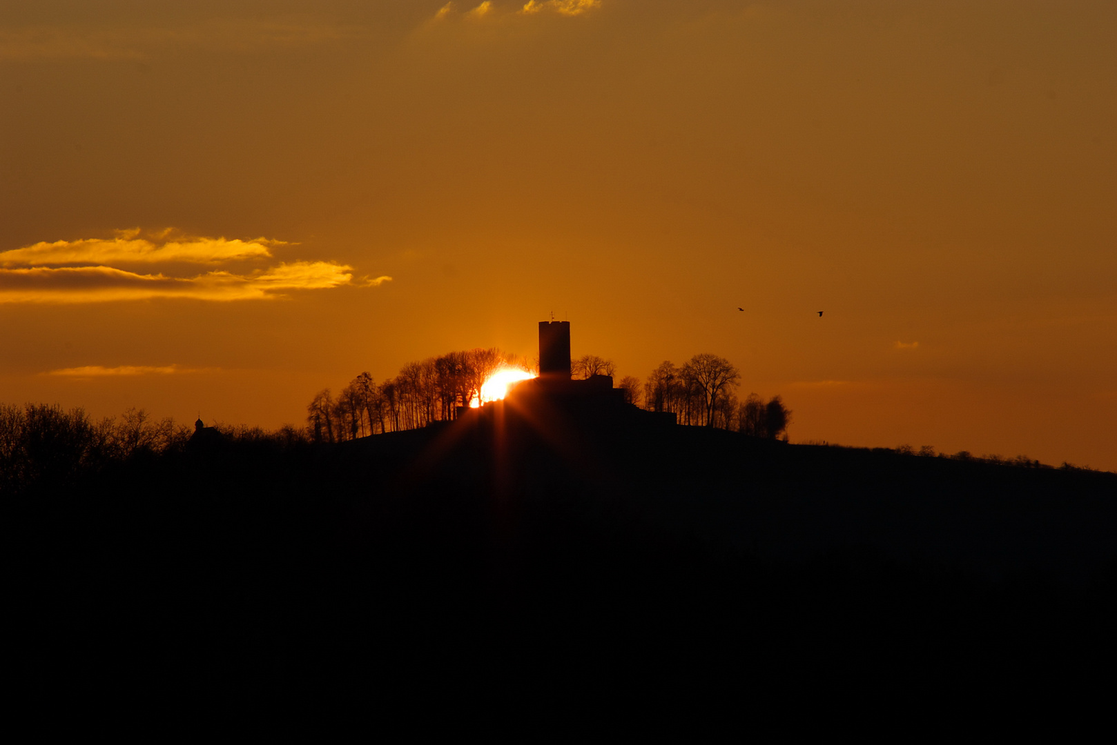 Wenn die Sonne die Erde berührt