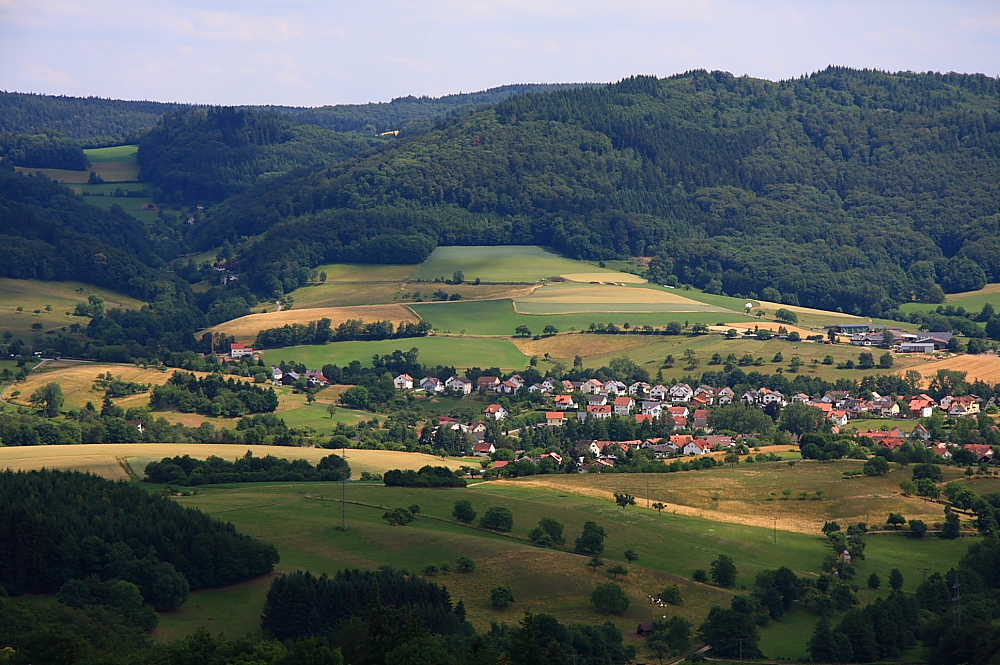 wenn die Sonne durch die Wolken schaut