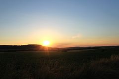 Wenn die Sonne im Harz versinkt