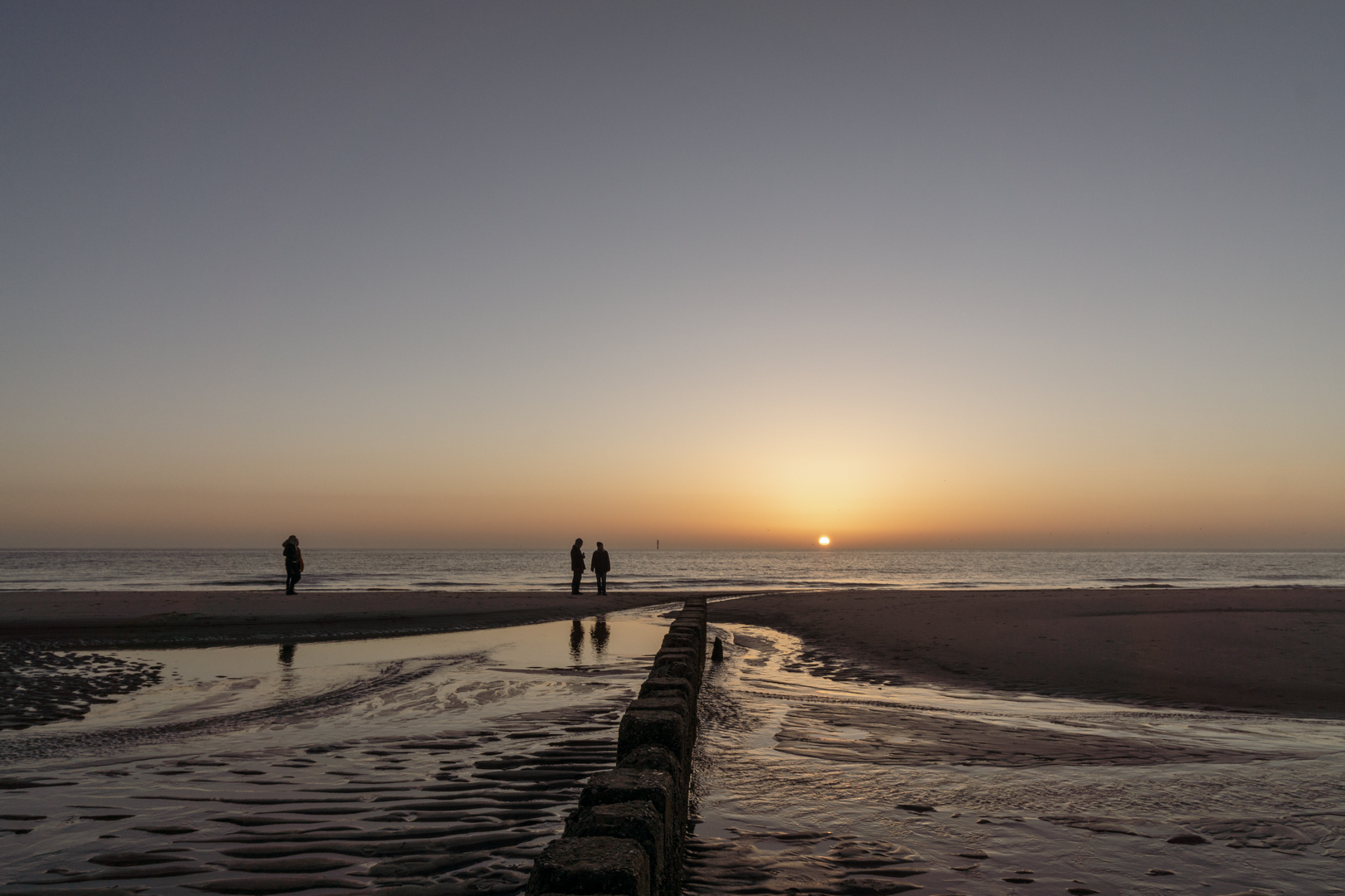 Wenn die Sonne im Meer versinkt ...