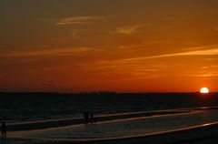 Wenn die Sonne im Meer versinkt ...