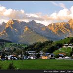 wenn die Sonne im Tal verschwindet...