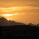 Wenn die Sonne in der Wüste Versinkt