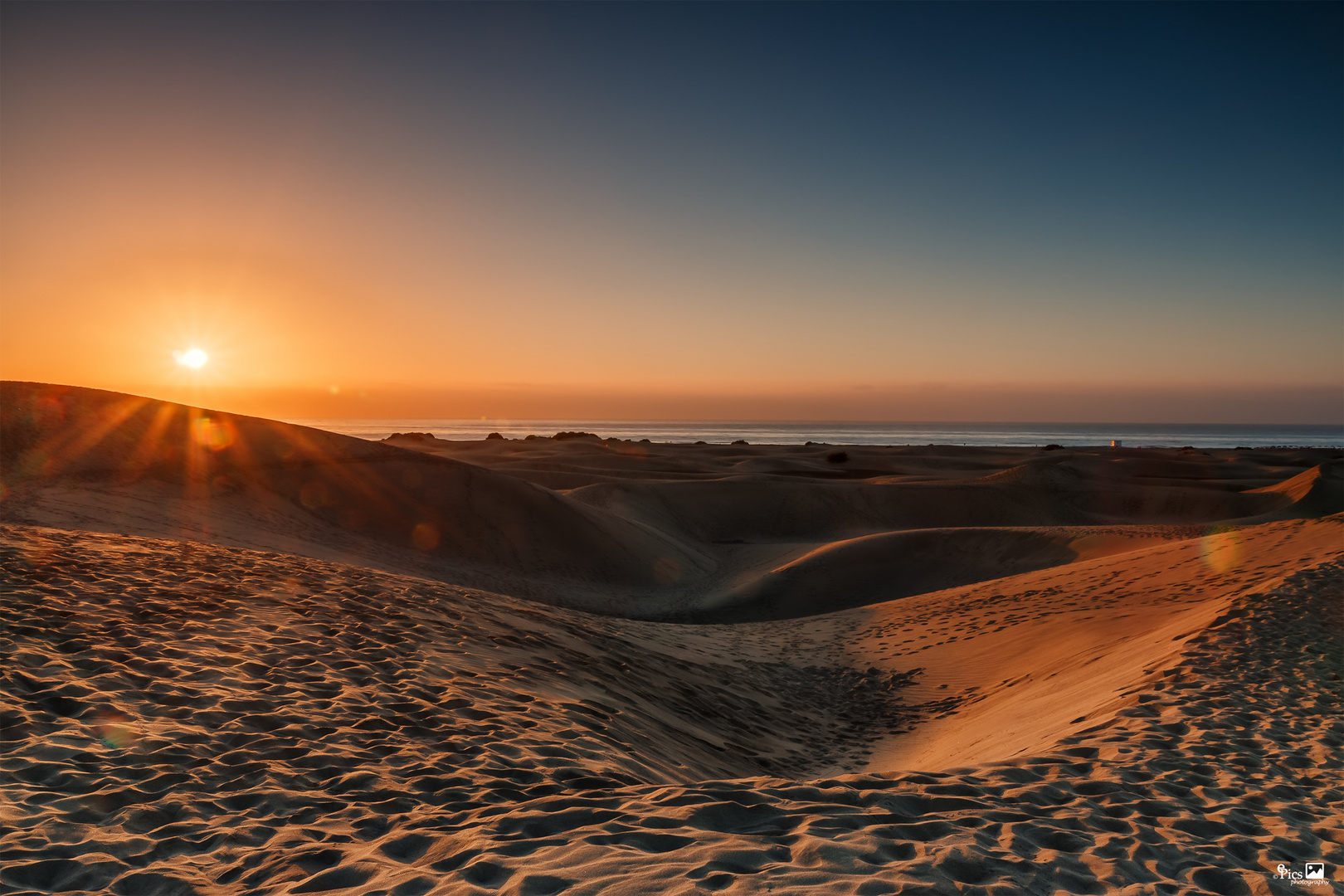 Wenn die Sonne über die Dünen wandert - Kanaren700