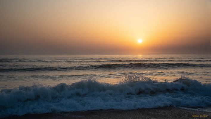 Wenn die Sonne unter geht
