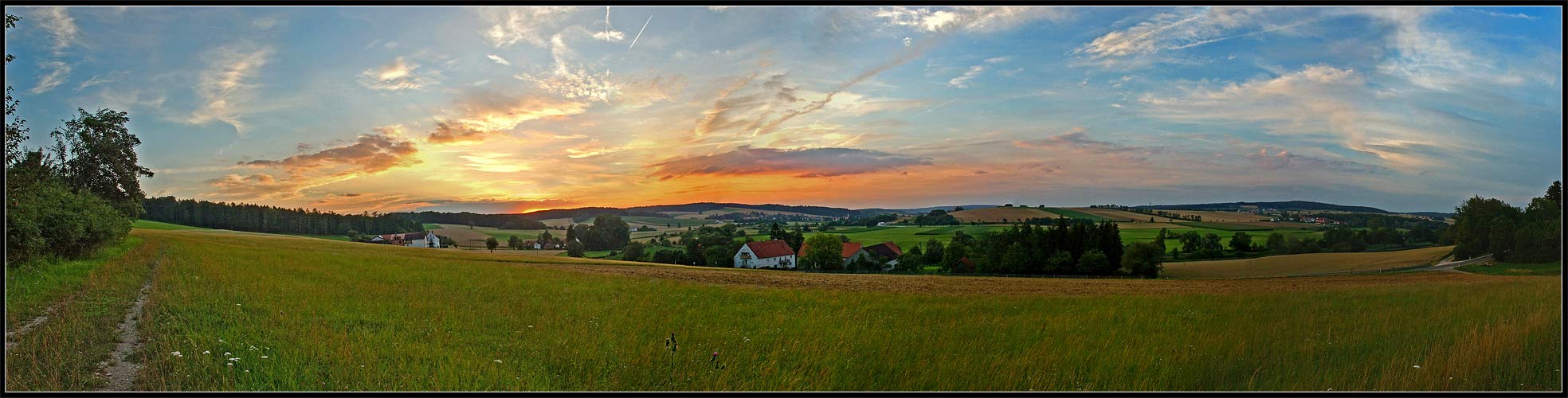 Wenn die Sonne untergeht