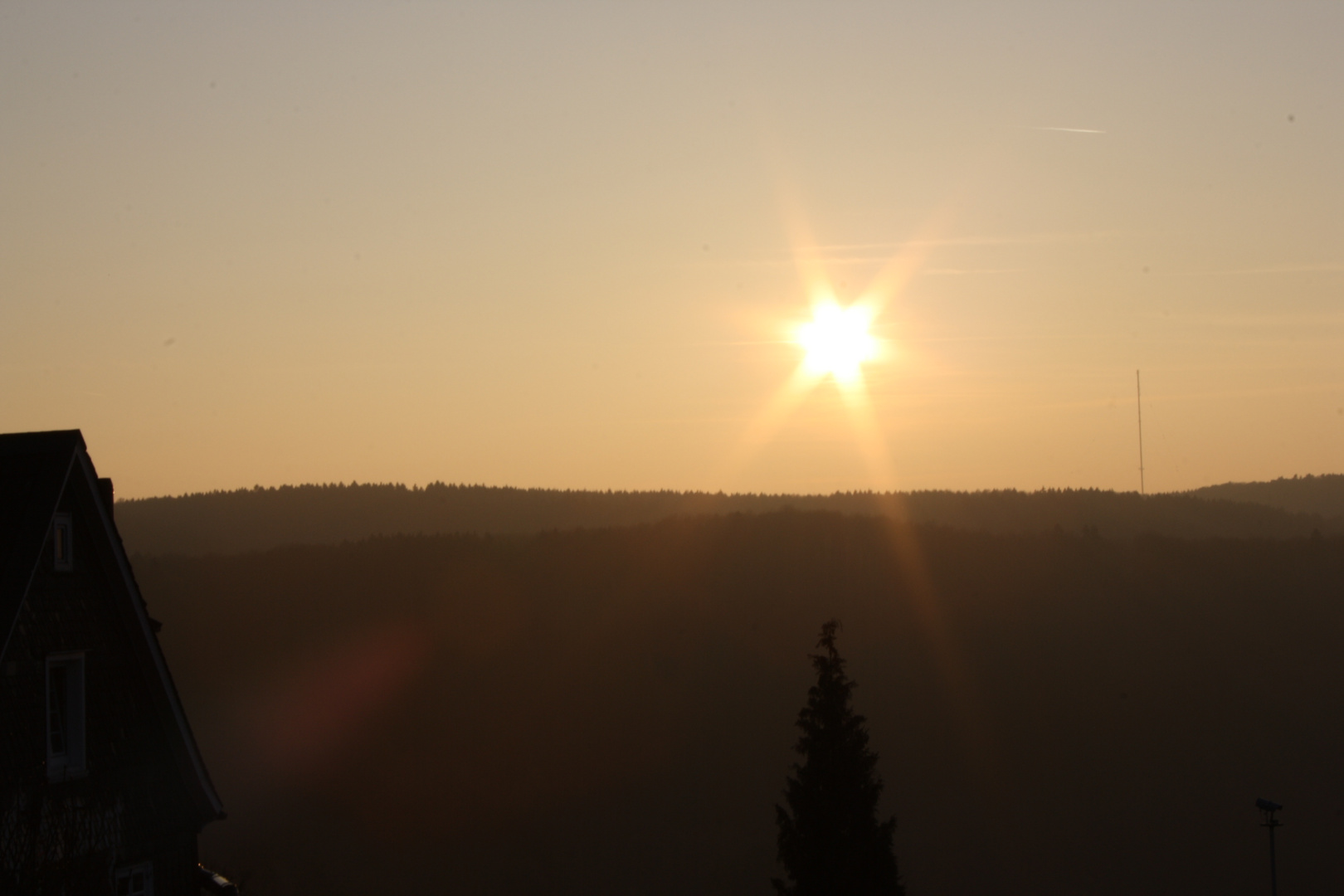 Wenn die Sonne untergeht