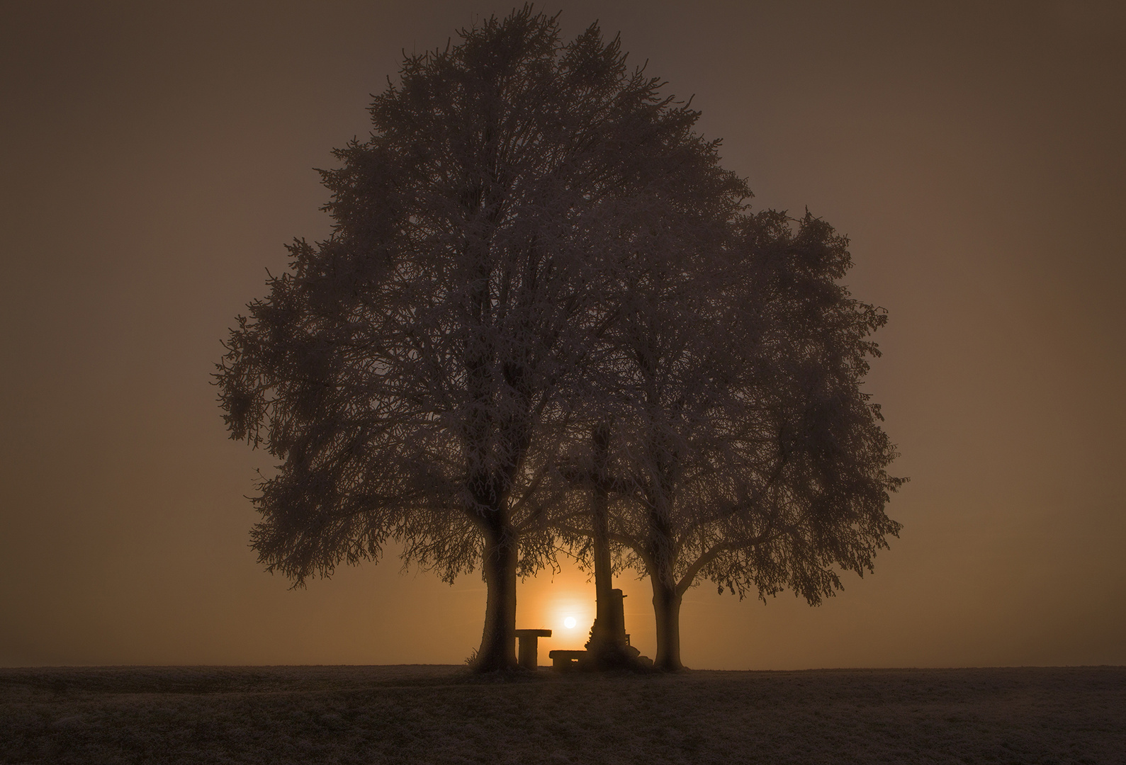 wenn die Sonne untergeht ...