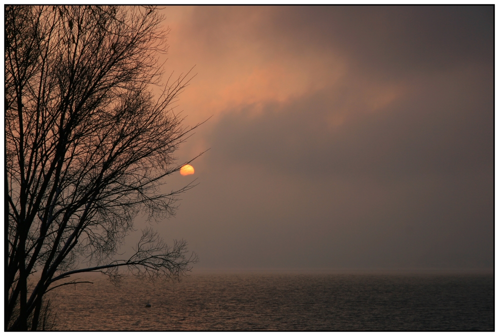 .. Wenn die Sonne untergeht ..