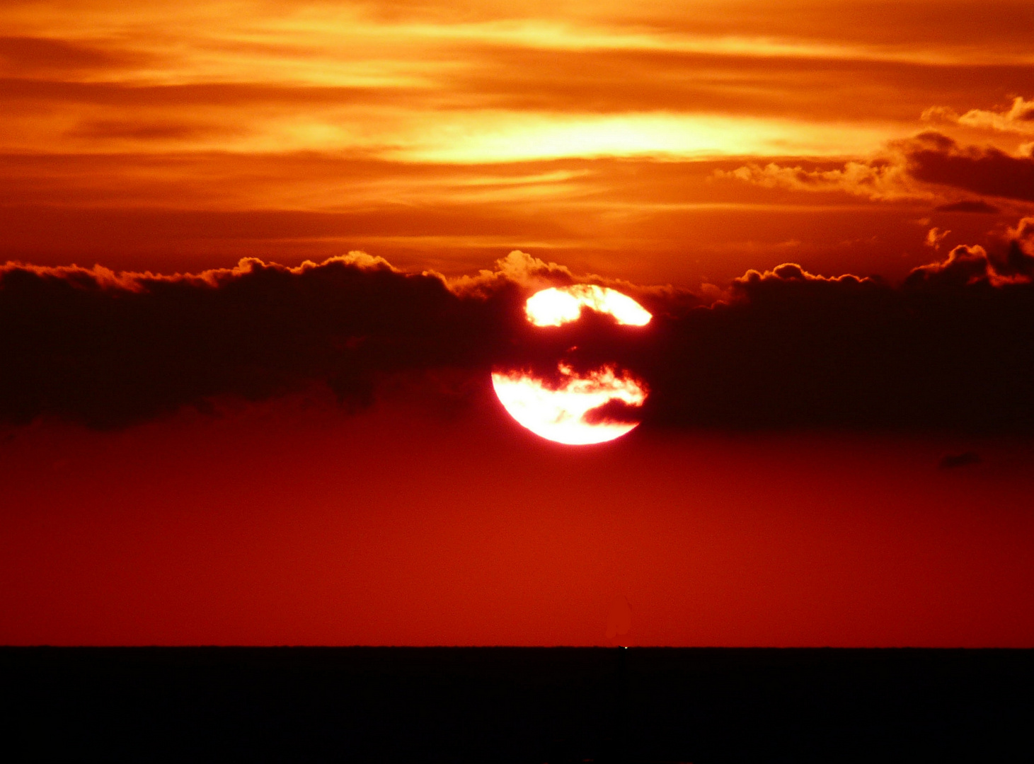 Wenn die Sonne untergeht