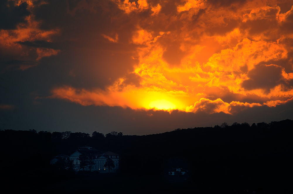 wenn die Sun unterget am Wilheminenberg