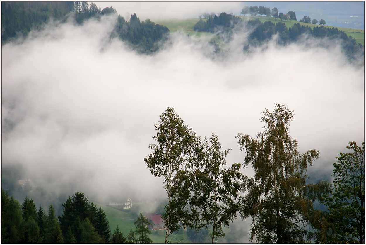 Wenn die tiefen Wolken ziehen