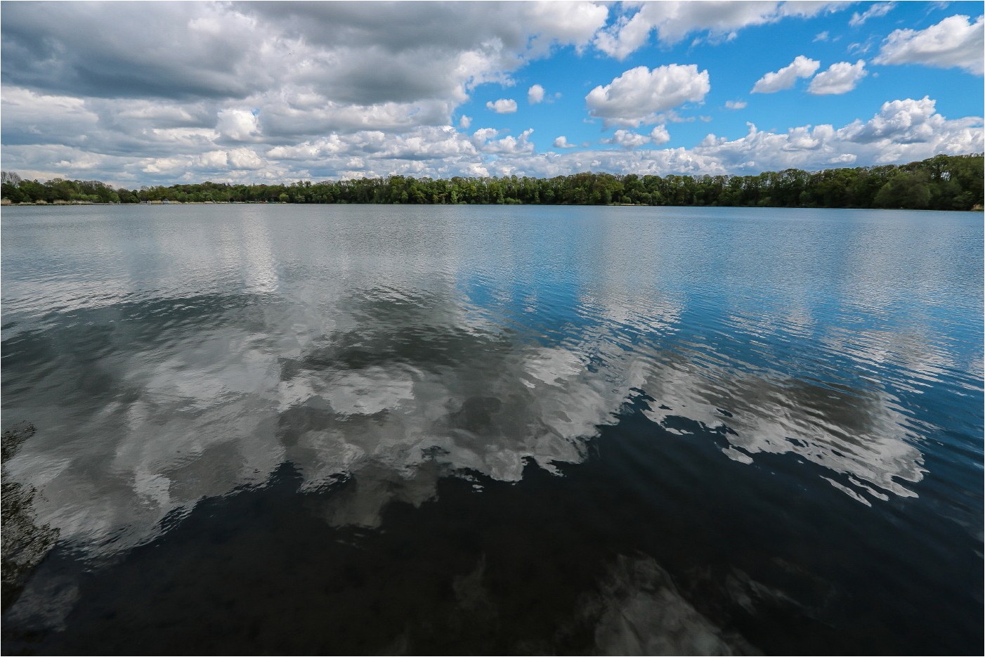 Wenn die Wolken baden gehen