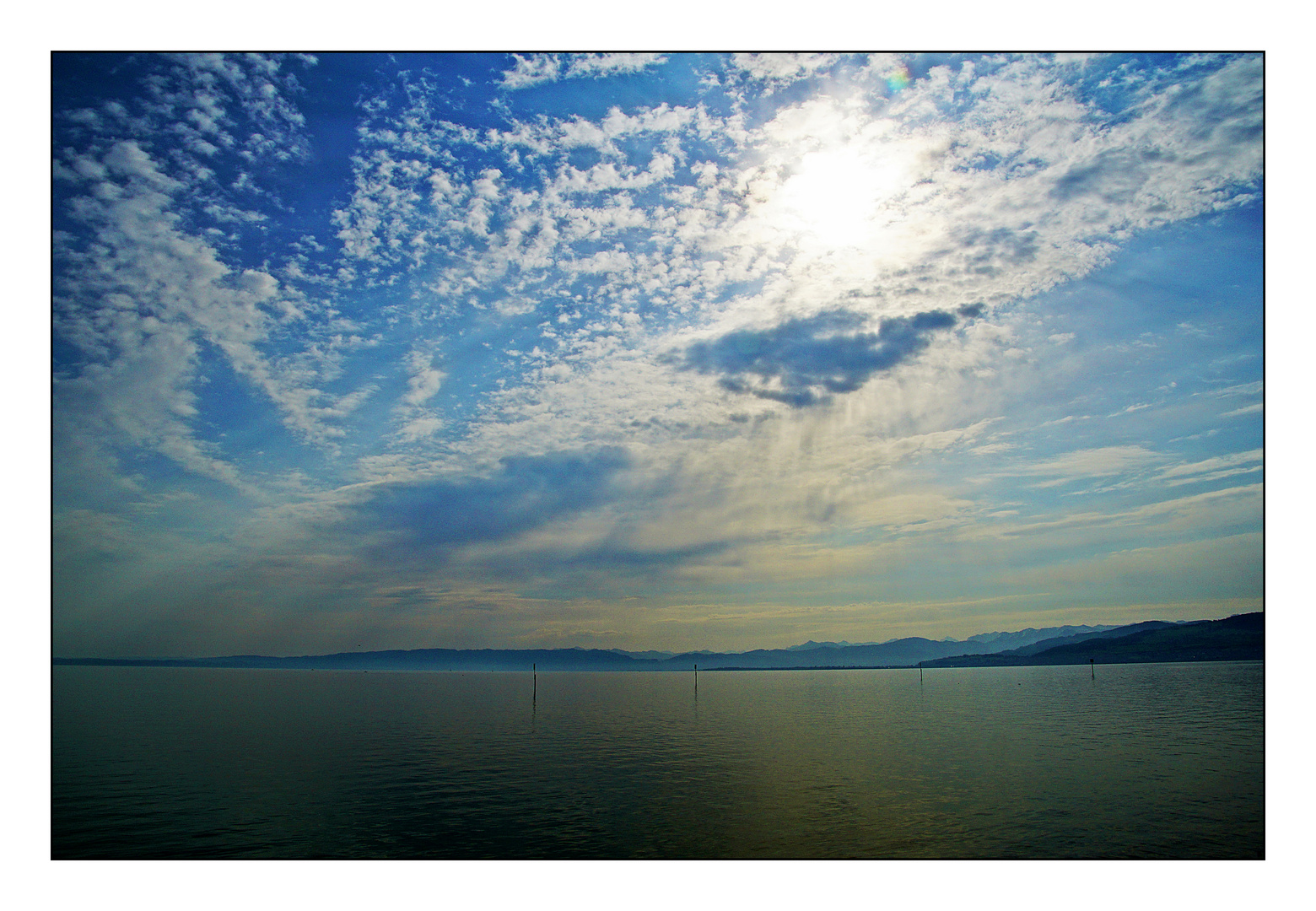 Wenn die Wolken mit der Sonne streiten...