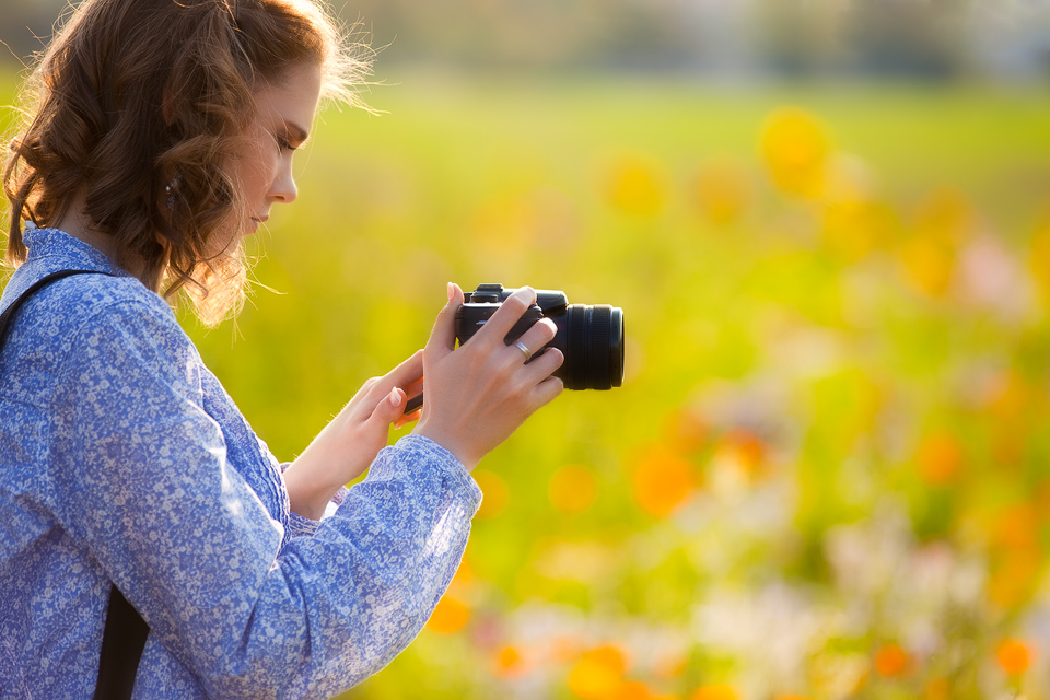 Wenn Du keinen Nerv hast zu fotografieren, dann gehen wir eben Blümchen knipsen...