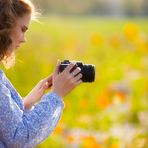 Wenn Du keinen Nerv hast zu fotografieren, dann gehen wir eben Blümchen knipsen...