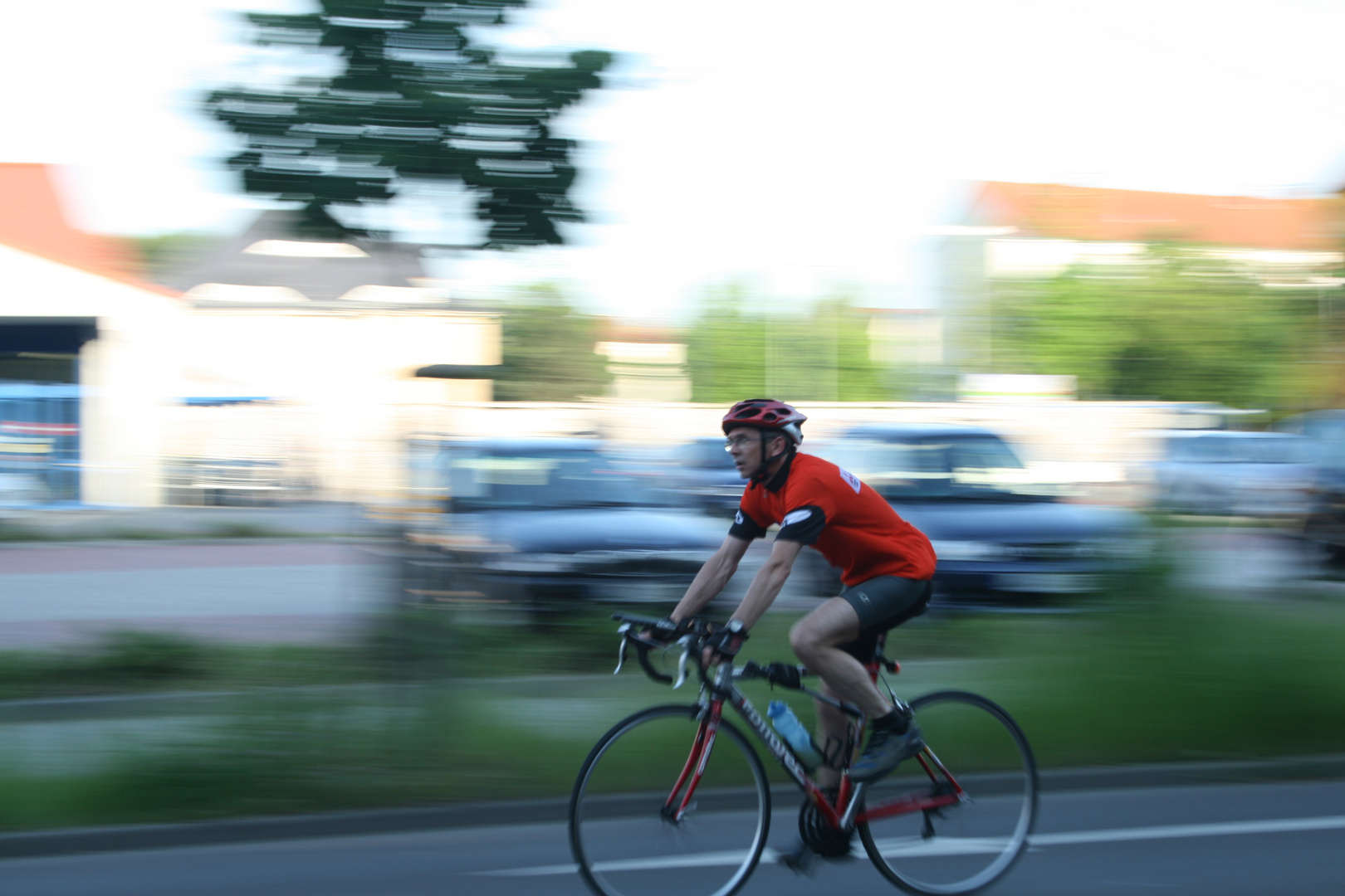 Wenn du schneller radelst als das Licht......