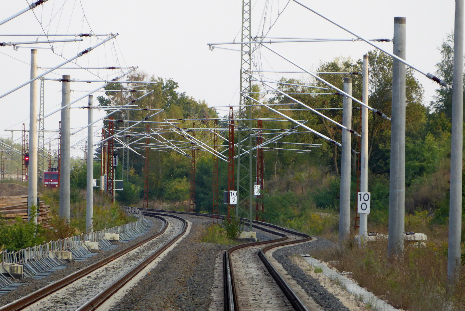 Wenn ein Mast im Weg steht...